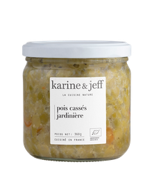 [30509] Pois Cassés Jardinière Bio 360g x6 Karine &amp; Jeff