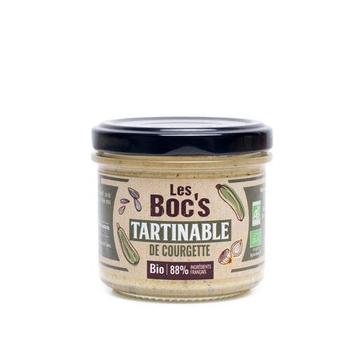 [90265] Tartinable de Courgette Bio 110g x6 Les Boc's
