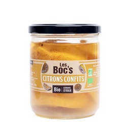 [90081] Citrons Confits Bio 360g x6 Les Boc's