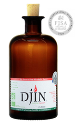 [35231] Spiritueux Gin Sans Alcool Passion Bio 50cl x6 Djin Spirits