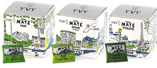 [76456] Assortiment de Matés Classiques Bio 15 sachets x24 YVY