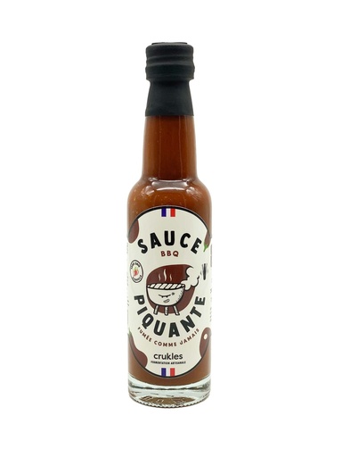 [35191] Sauce Piquante BBQ Bio 100ml x12 Crukles
