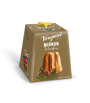 [18485] Mini Pandoro Traditionnel 80g x12 Vergani