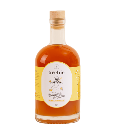 [95073] Vinaigre de Cidre au miel Bio 50cl x6 Archie