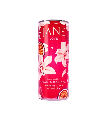[22509] Boissons finement pétillante Passion, Piment & Vanille - Love 25cl x24 Jane