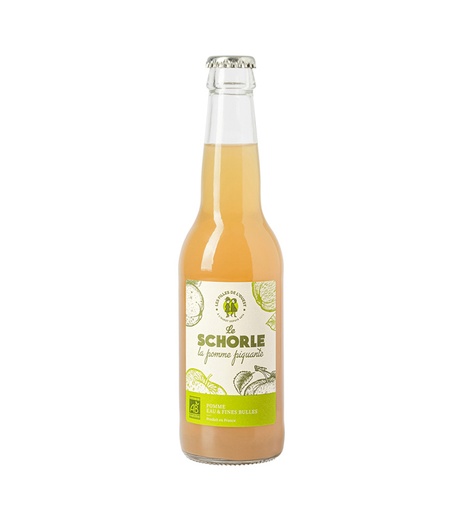 [75007] Schorle Pomme Piquante Bio 33cl x12 Les Filles de l'Ouest