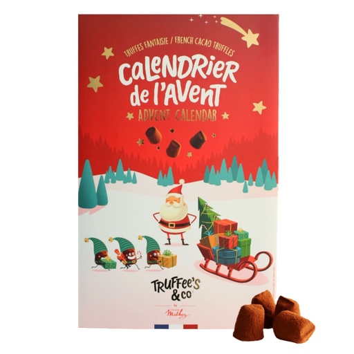 [24321] Calendrier de l'Avent Truffes 170g x9 Mathez
