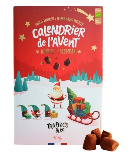 [24321] Calendrier de l'Avent Truffes 170g x9 Mathez