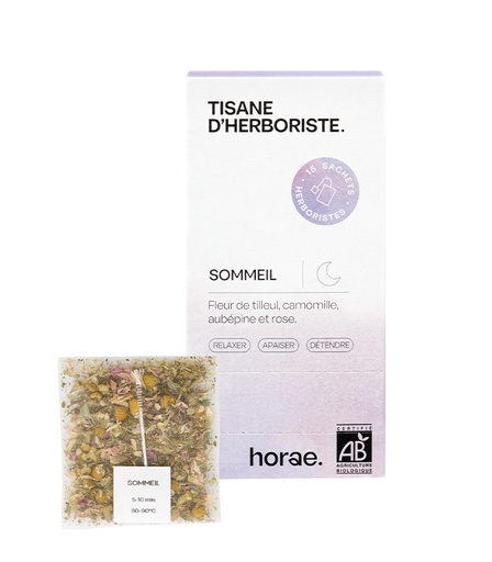 [50707] Tisane d'herboriste Bio - Sommeil 15 sachets x6 Horae