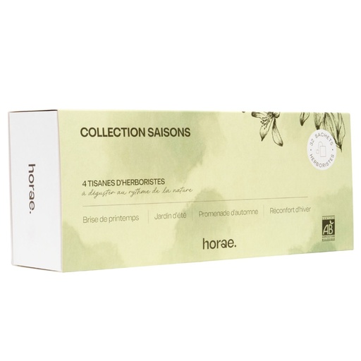 [50578] Coffret 32 sachets d'infusions Bio - 4 Saisons x6 Horae